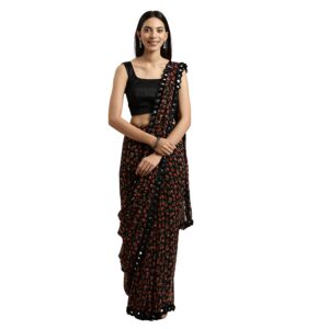 Black Rose Evergreen elegant Saree